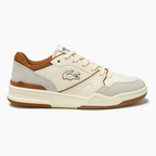 TÊNIS LACOSTE TENNIS 1933 BEGE MARROM– LINHA PREMIUM