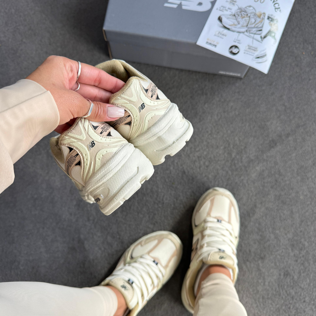 Tênis New Balance 530 – Linha Premium Bege Rose