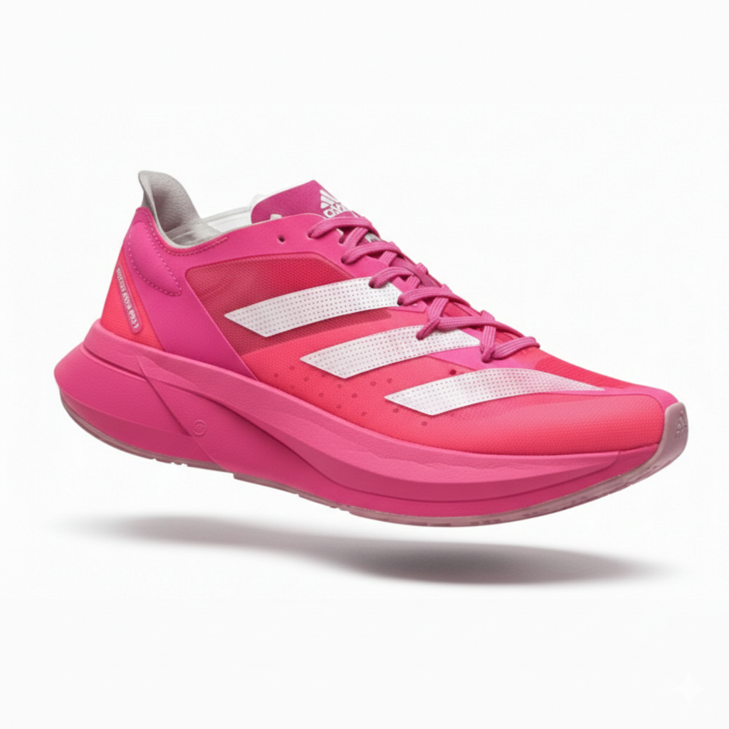 Adidas Adizero Adios Pro 3 – Pink/Branco Linha Premium