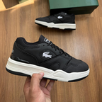 TÊNIS LACOSTE TENNIS 1933 PRETO – LINHA PREMIUM