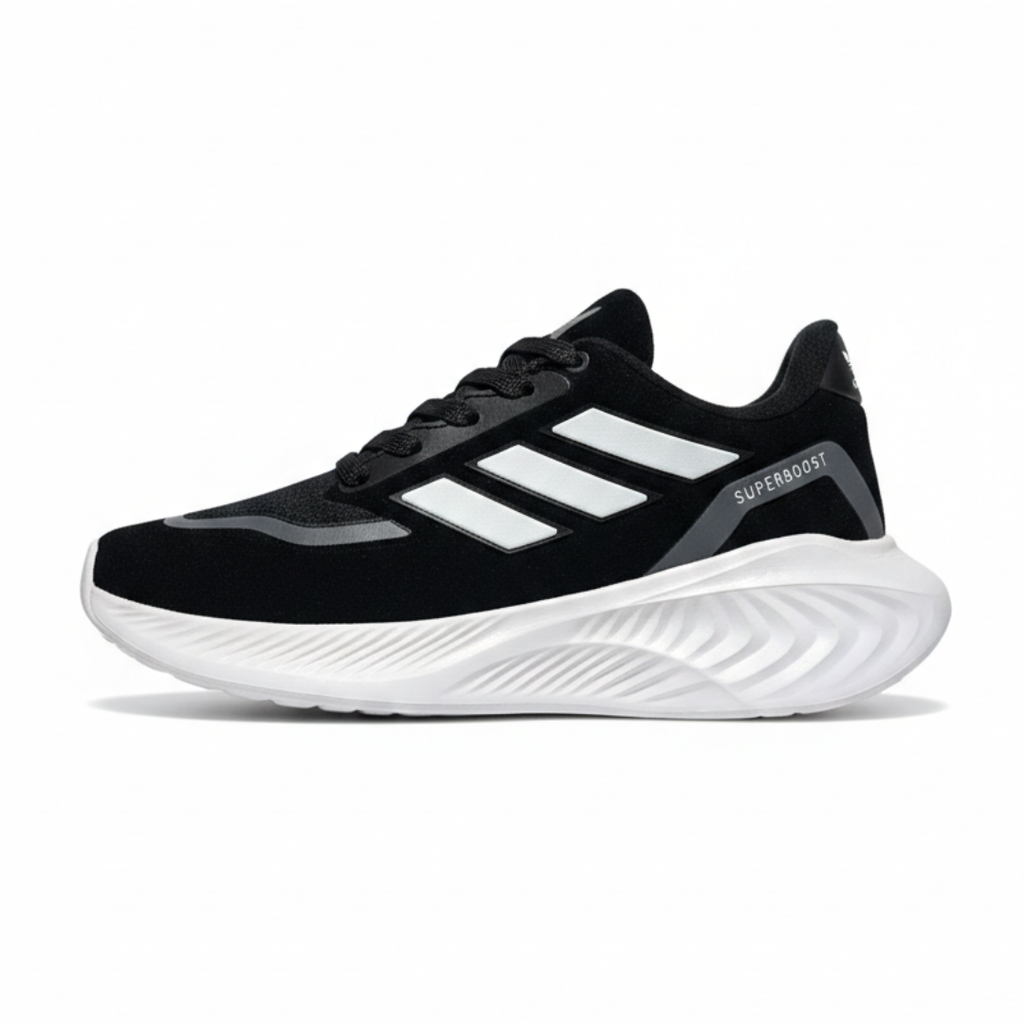 Tênis Adidas PureBoost – Preto e Branco