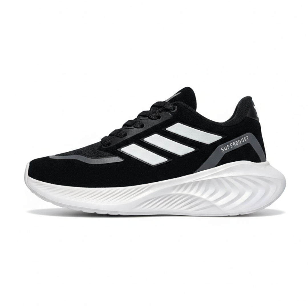 Tênis Adidas PureBoost – Preto e Branco