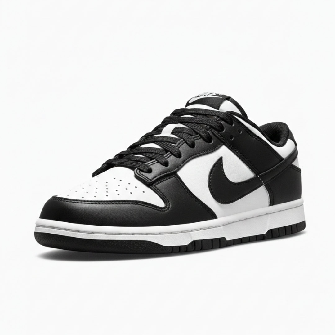Tênis Nike Dunk Branco Preto Unissex