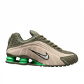 Tênis Nike R4 – Bege/Verde Militar Linha Premium