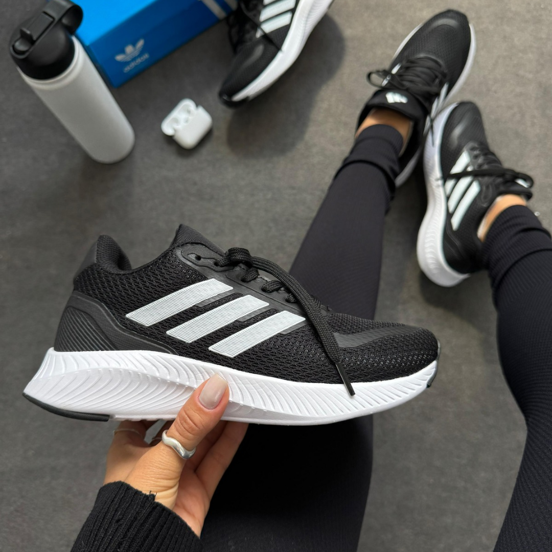 Adidas Run Falcon 5 – Preto/Branco