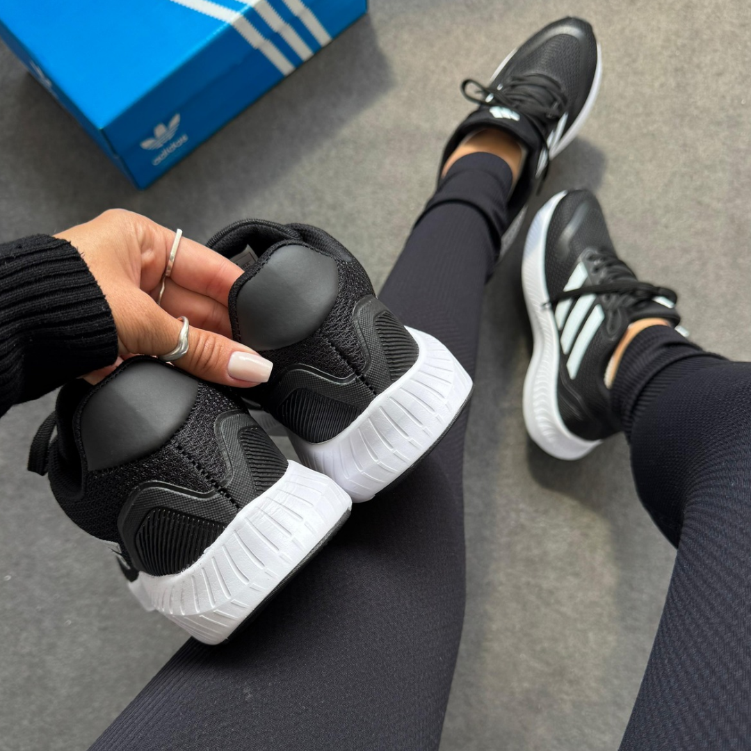 Adidas Run Falcon 5 – Preto/Branco