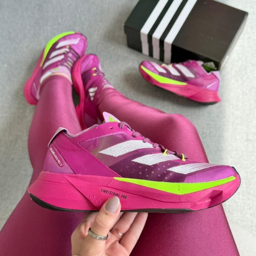 Adidas Adizero Adios Pro 3 – Uva/Verde Linha Premium