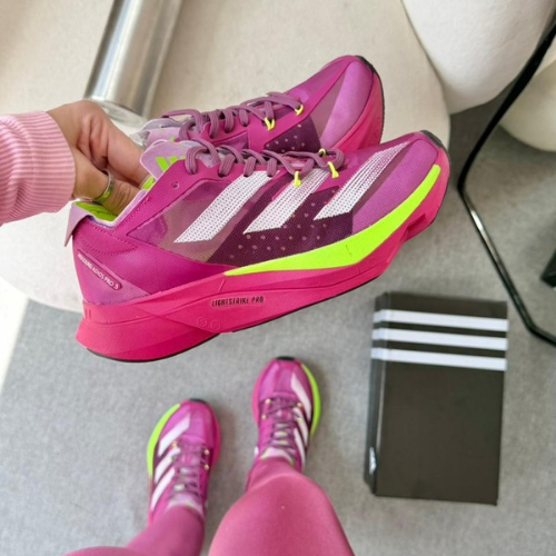 Adidas Adizero Adios Pro 3 – Uva/Verde Linha Premium