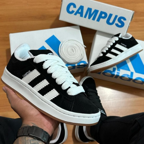 Tênis Adidas Campus Unissex Preto