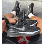 Nike Zoom Basic – Preto/Branco (Masculino)