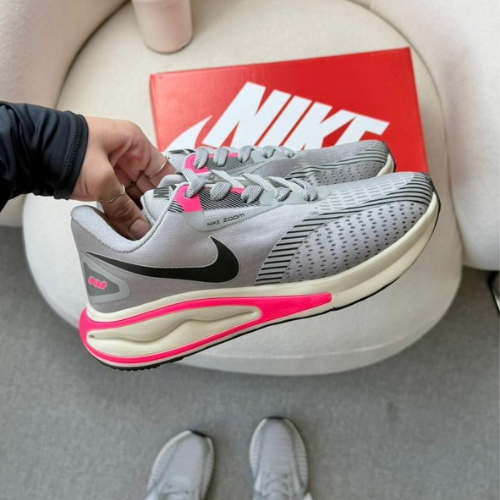 Nike Air Zoom – Cinza/Pink (Feminino)