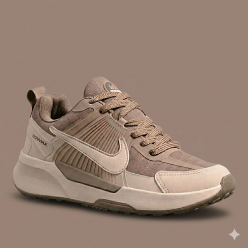 Tênis Nike Masculino Creme Marrom