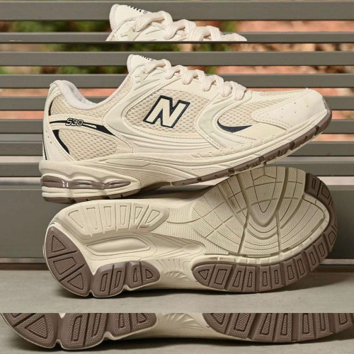 Tênis New Balance 530 – Linha Premium Bege-Cinza