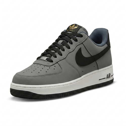 Nike Air Force — Grafite/Branco/Preto