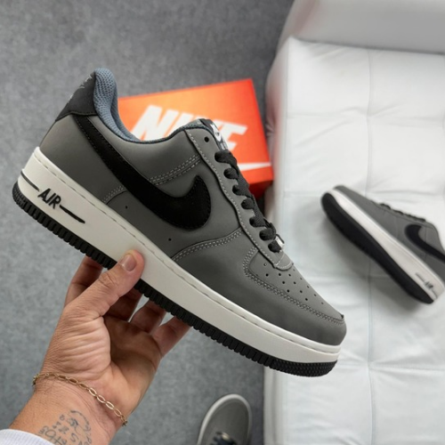 Nike Air Force — Grafite/Branco/Preto