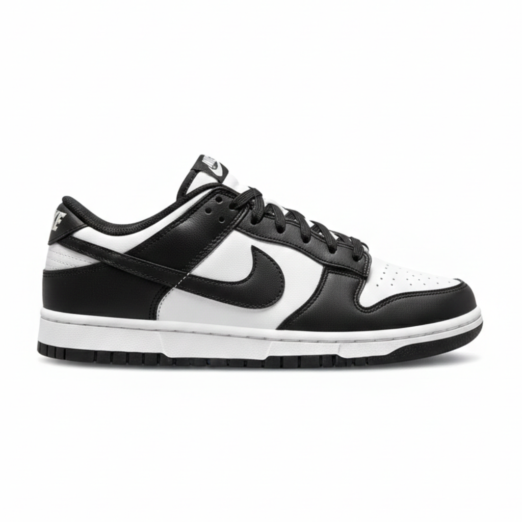 Tênis Nike Dunk Branco Preto Unissex