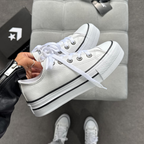 Tênis All Star Plataforma Branco Pu