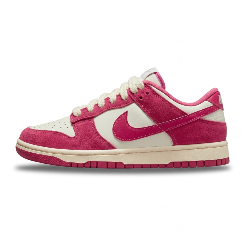 Tênis Dunk Low Pink Creme – Linha Premium