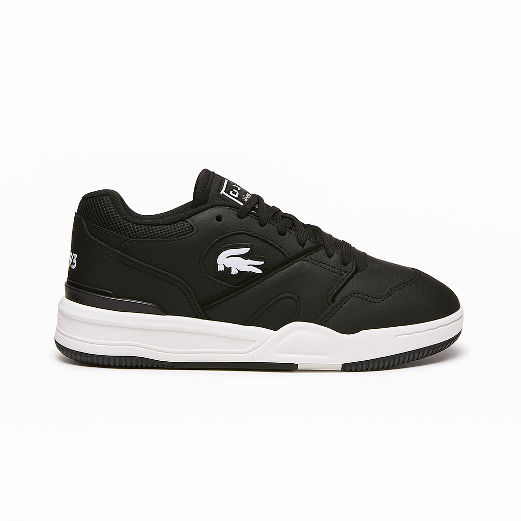 TÊNIS LACOSTE TENNIS 1933 PRETO – LINHA PREMIUM