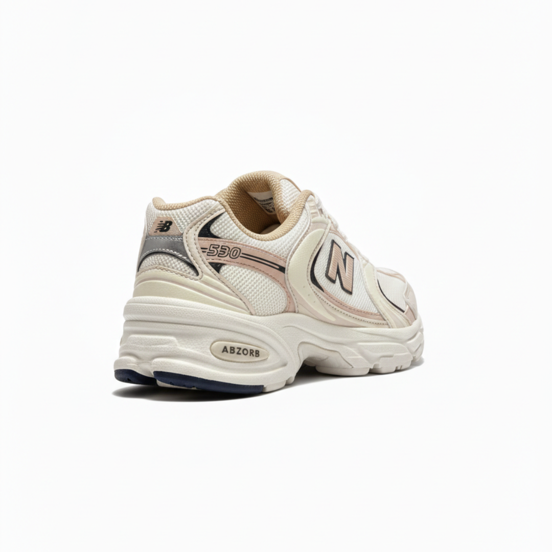 Tênis New Balance 530 – Linha Premium Bege Rose