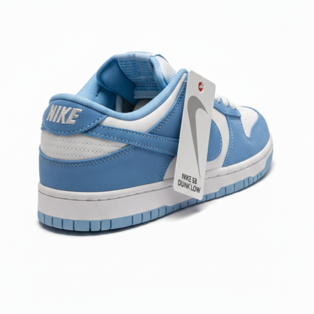 Tênis Nike Dunk Branco Azul Unissex