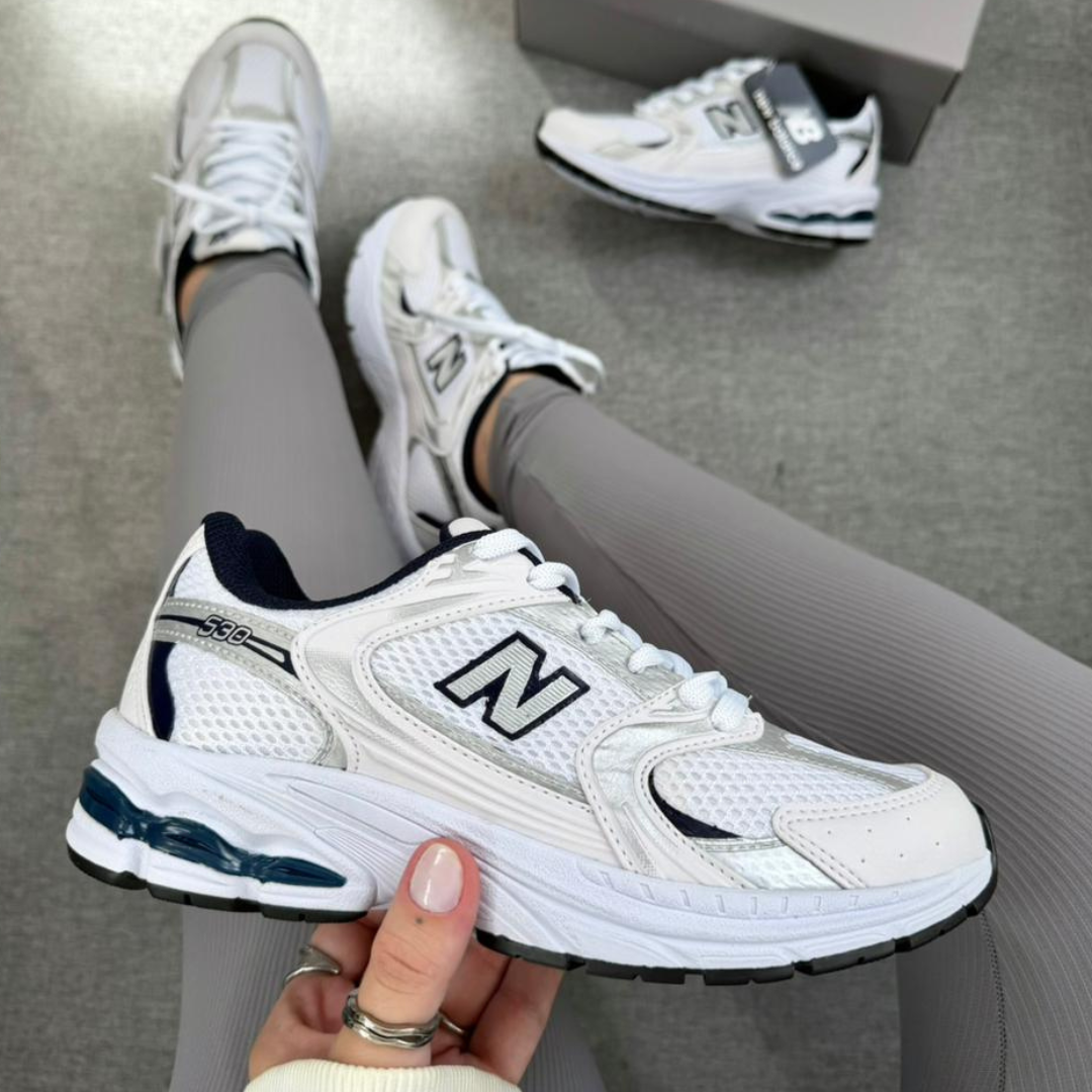 Tênis New Balance 530 – Branco Azul Marinho