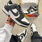 Tênis Nike Dunk Branco Preto Unissex