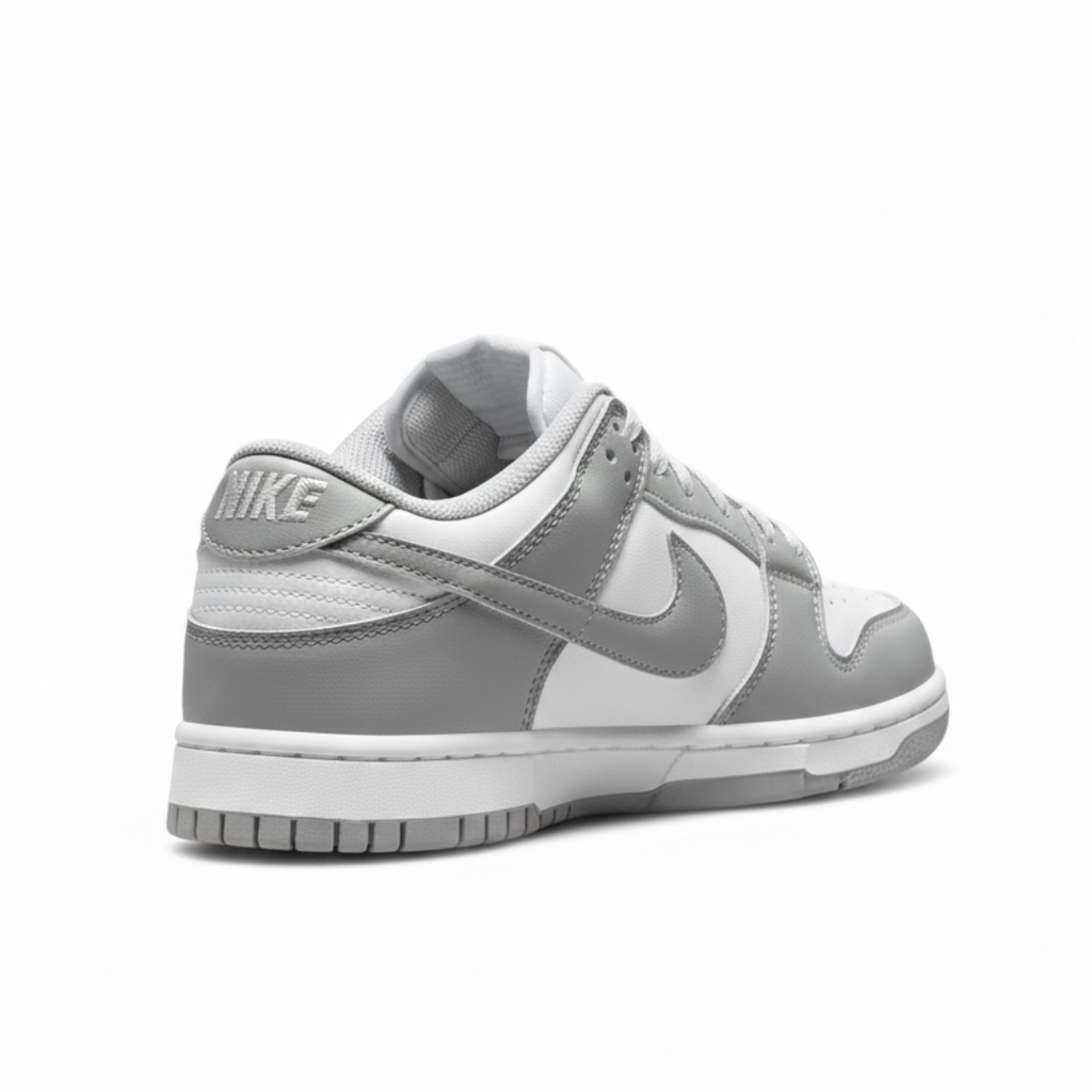 Tênis Nike Dunk Cinza Branco Unissex