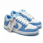 Tênis Nike Dunk Branco Azul Unissex