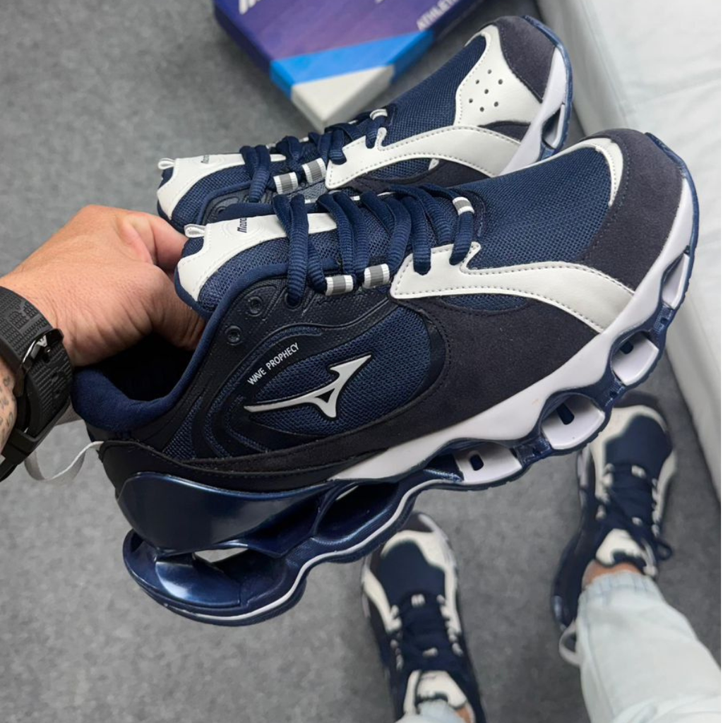 Tênis Mizuno Wave Beta 2 –  Azul Marinho