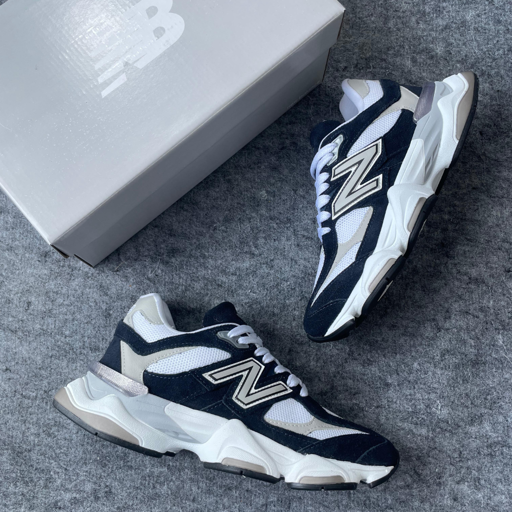 New Balance 9060 – Nova Cor Branco Azul Marinho