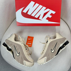 Tênis Nike R4 – Bege/Preto Linha Premium