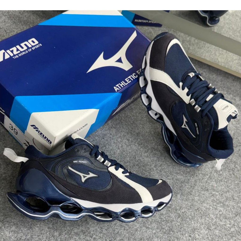 Tênis Mizuno Wave Beta 2 –  Azul Marinho