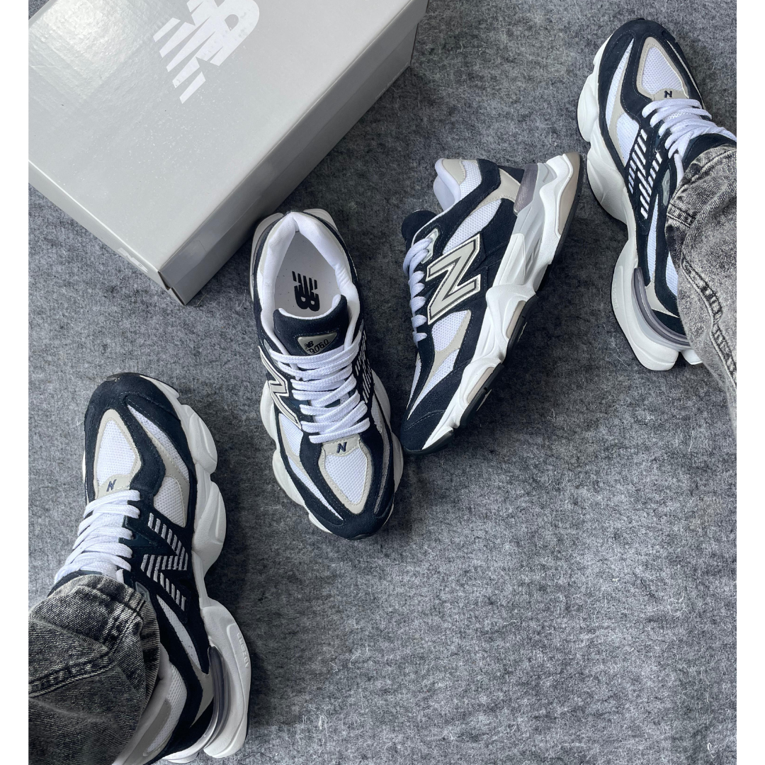 New Balance 9060 – Nova Cor Branco Azul Marinho