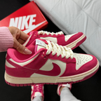 Tênis Dunk Low Pink Creme – Linha Premium