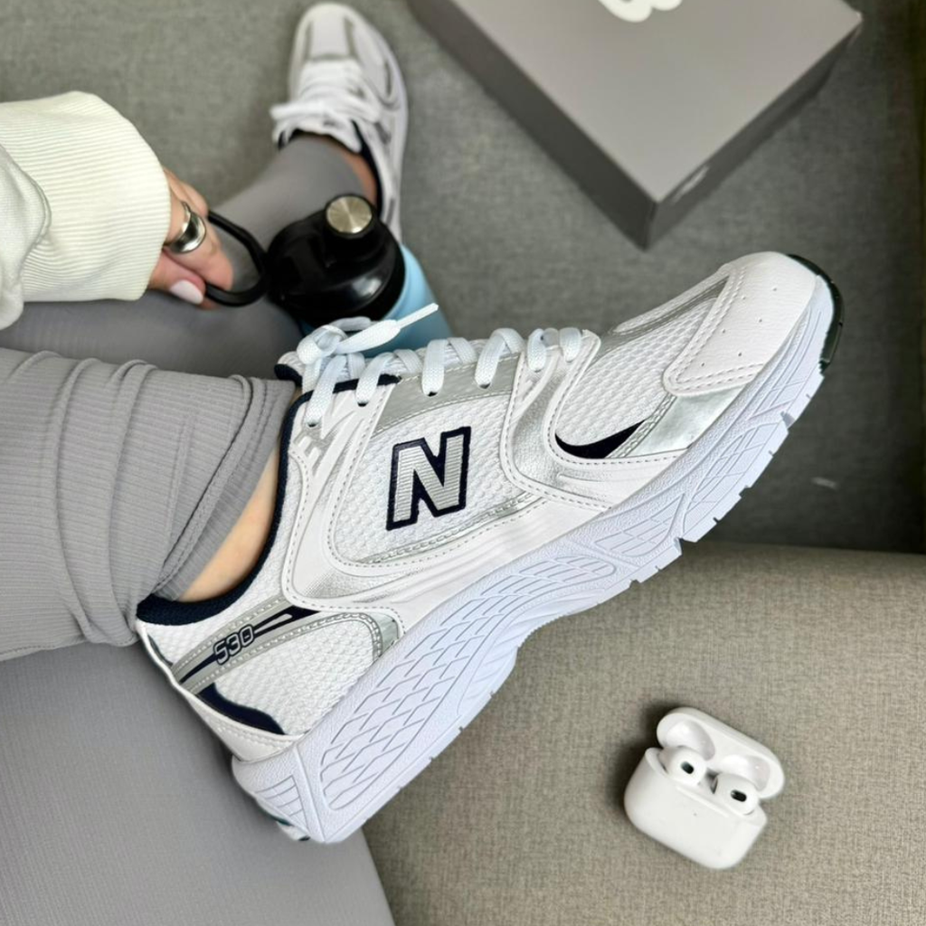 Tênis New Balance 530 – Branco Azul Marinho
