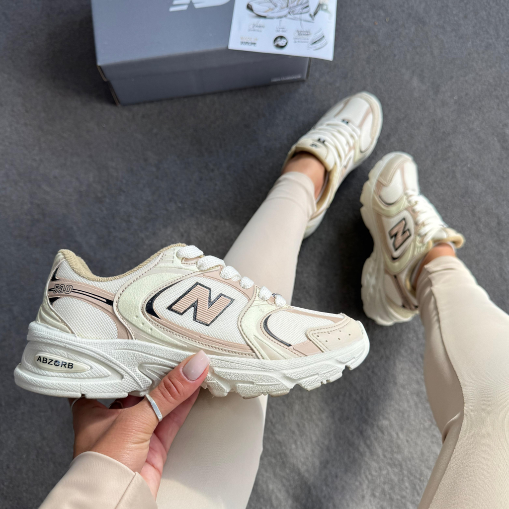 Tênis New Balance 530 – Linha Premium Bege Rose