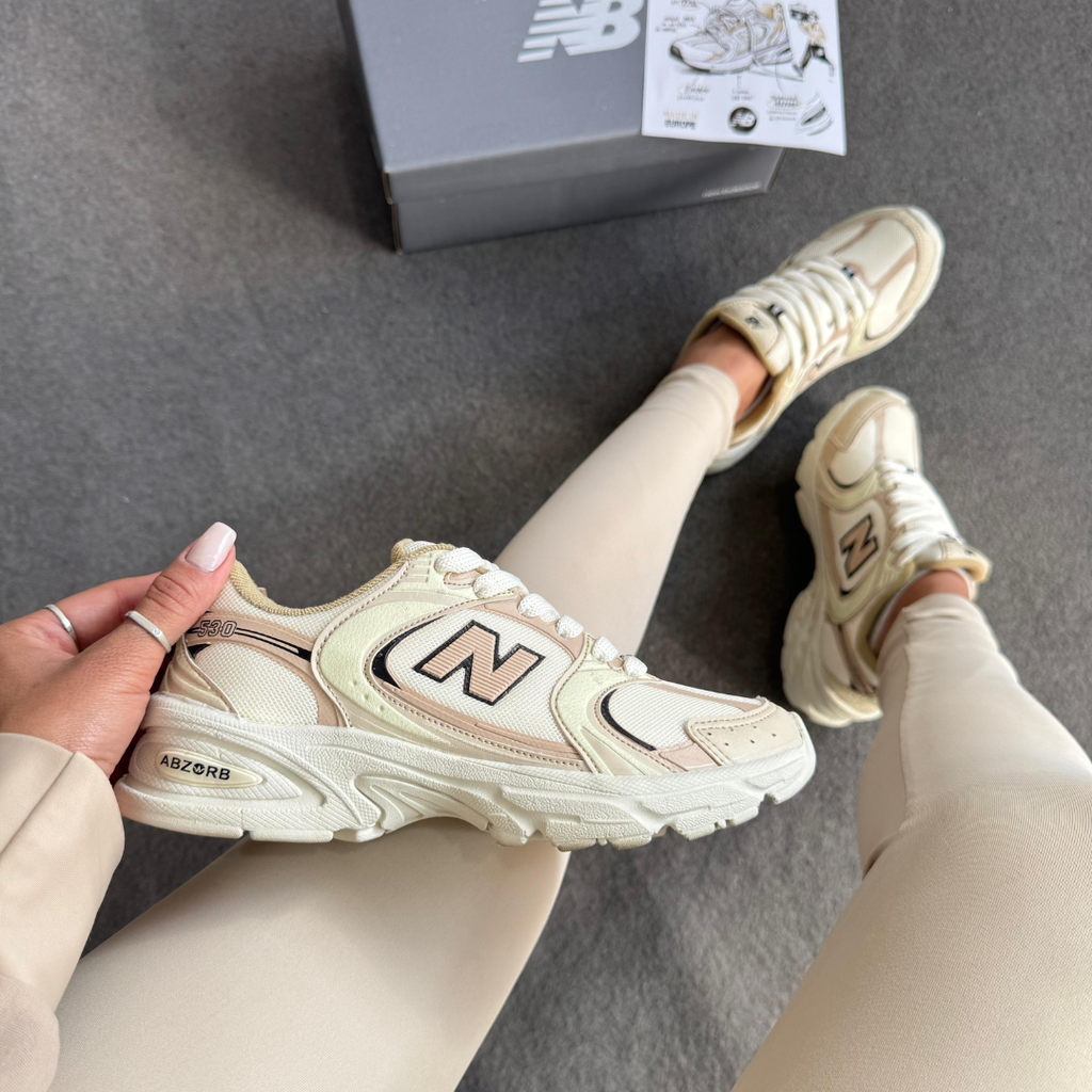 Tênis New Balance 530 – Linha Premium Bege Rose